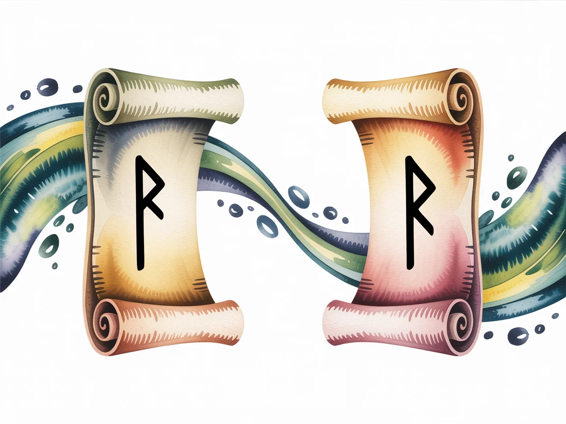 Open magic book emitting glowing symbols